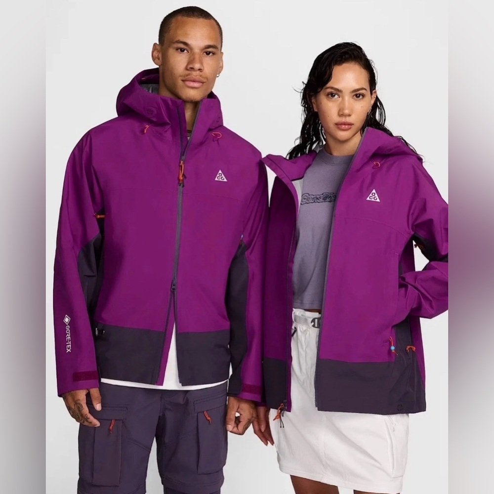 Unisex Nike ACG Misery Ridge Storm-Fit ADV Gore-Tex Jacket Purple Sz M